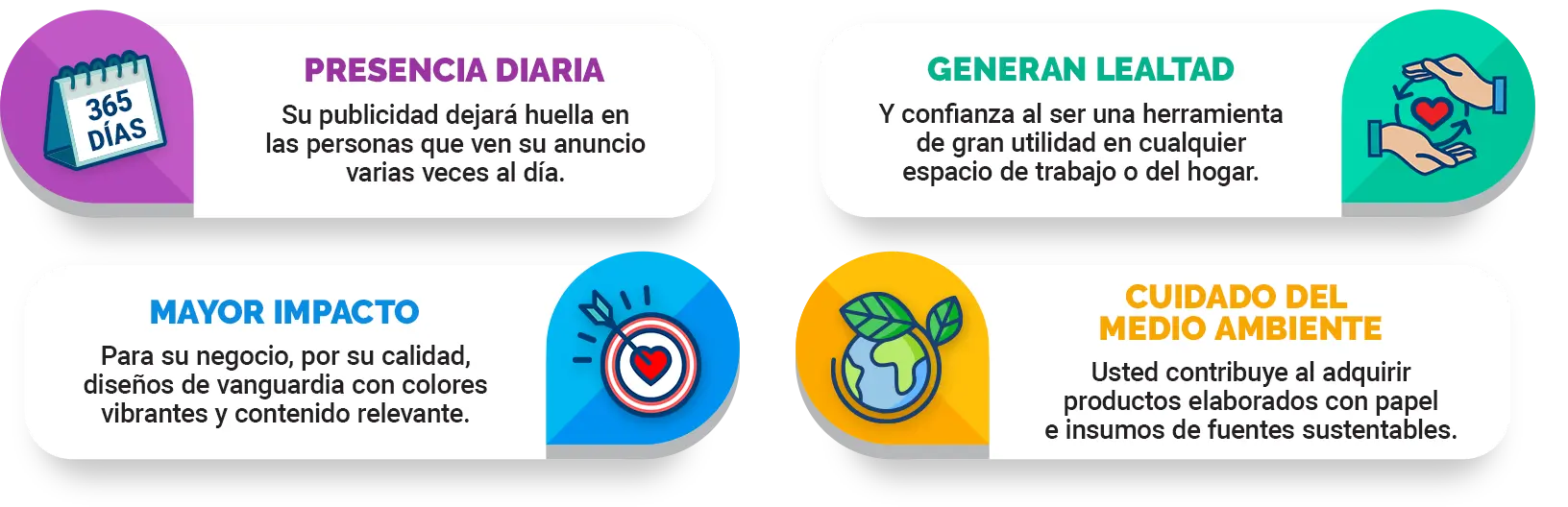 Razones para promocionarse con calendarios LEN