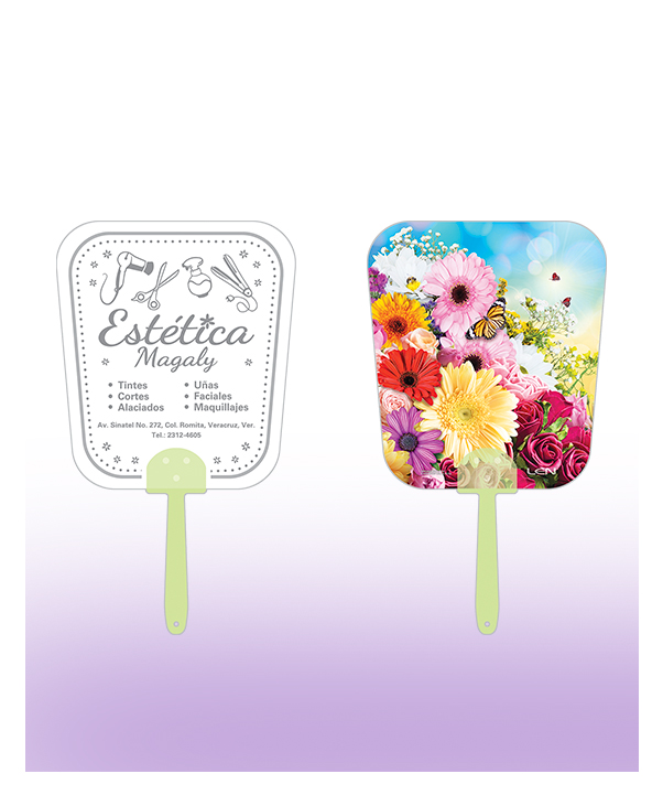 Abanico en Cartulina Serie A