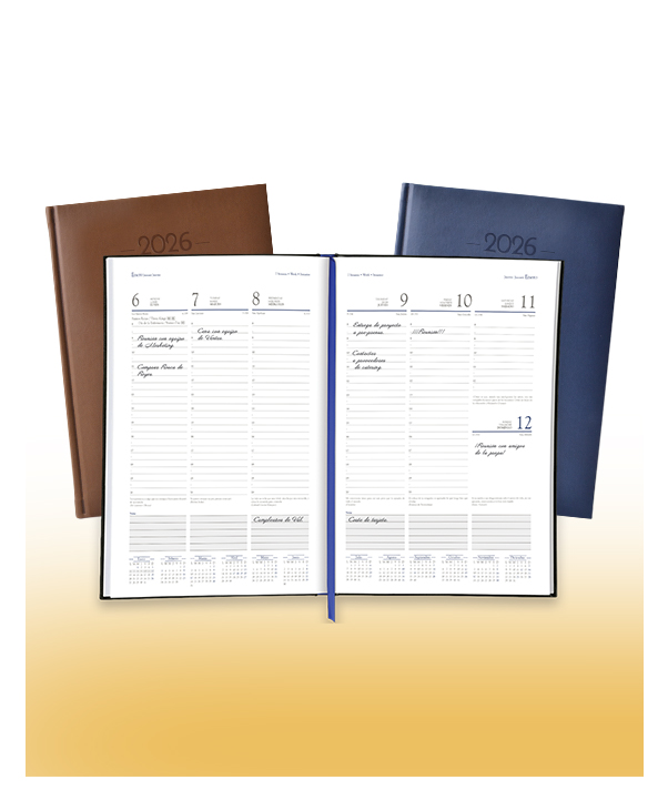 Agenda Ejecutiva Semanal Serie AGS