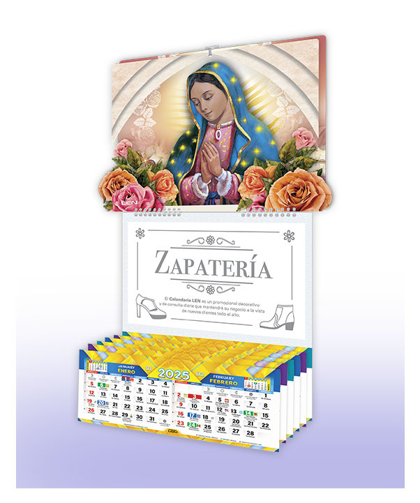 Efecto 3D con Santoral Serie PE