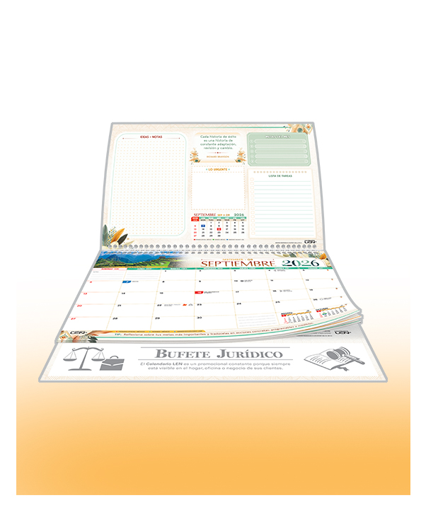 Planificador Mensual Serie PLp