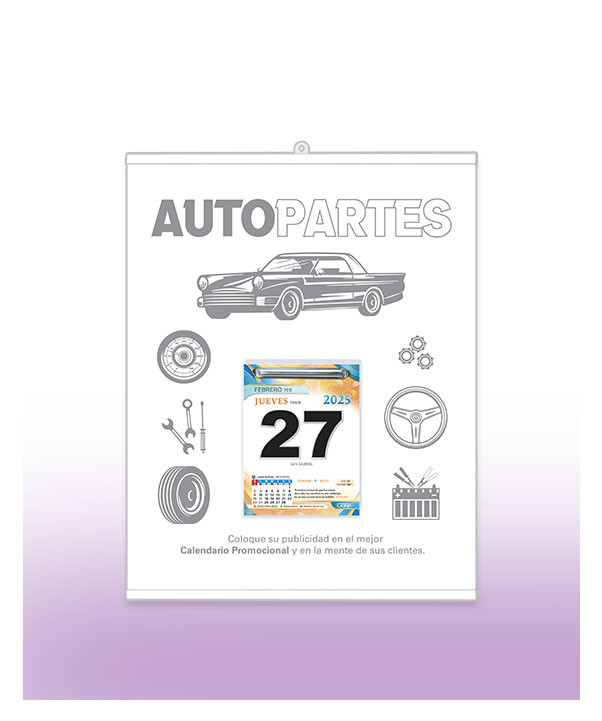 Juego de Respaldo Plástico Carta con Exfoliador Día x Día Serie RcE1