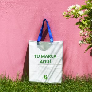 Bolsa Ecológica con Asa Azul