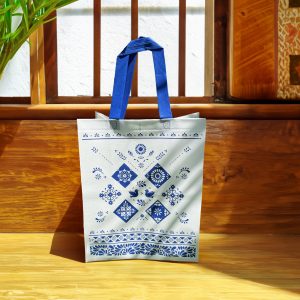 Bolsa Ecológica Blanca con Diseño